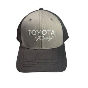 Toyota Racing Gray and Black Hat